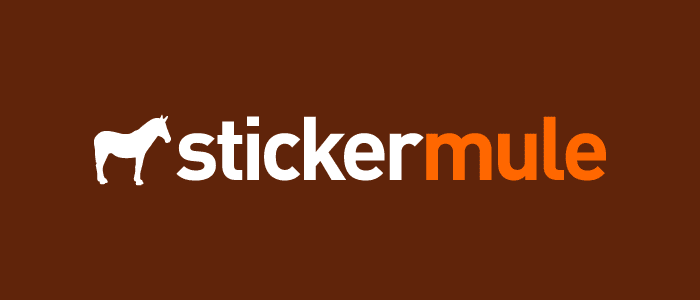 Logo for Sticker Mule at stickermule.com