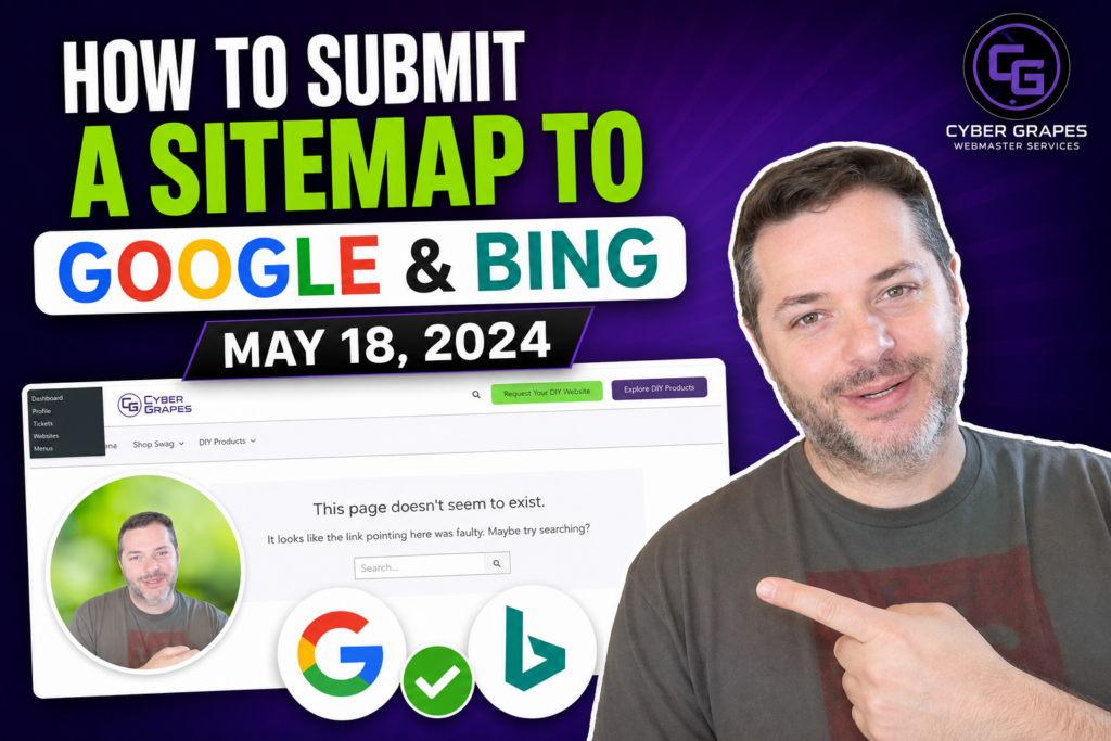 YouTube Cover Image - How to Submit a Sitemap to Google and Bing May 2026