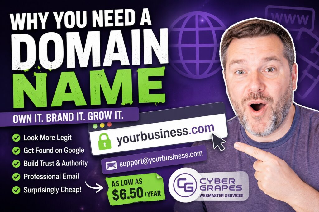 Why do I need a domain name youtube video thumbnail