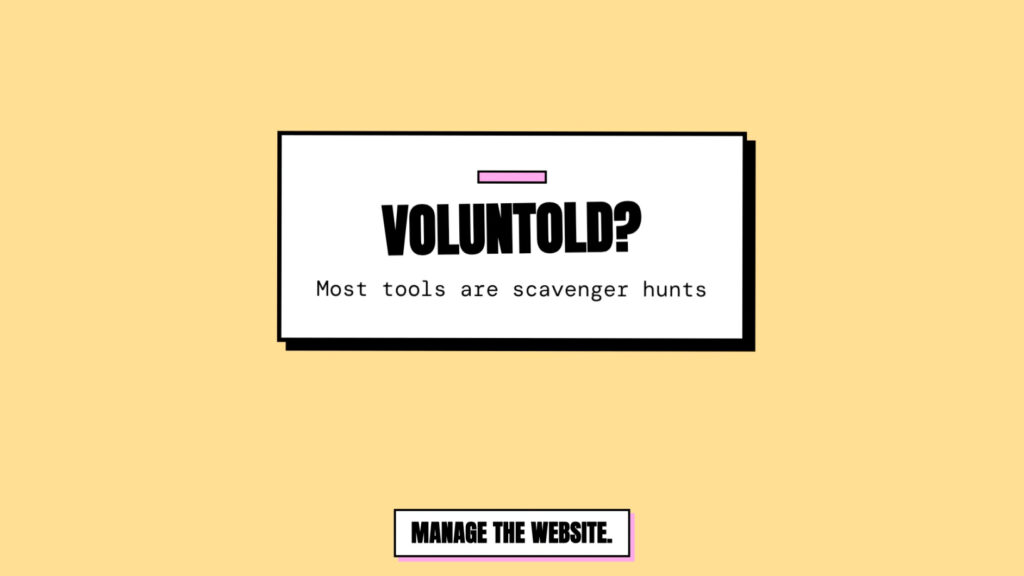 Voluntold Video Featured Image